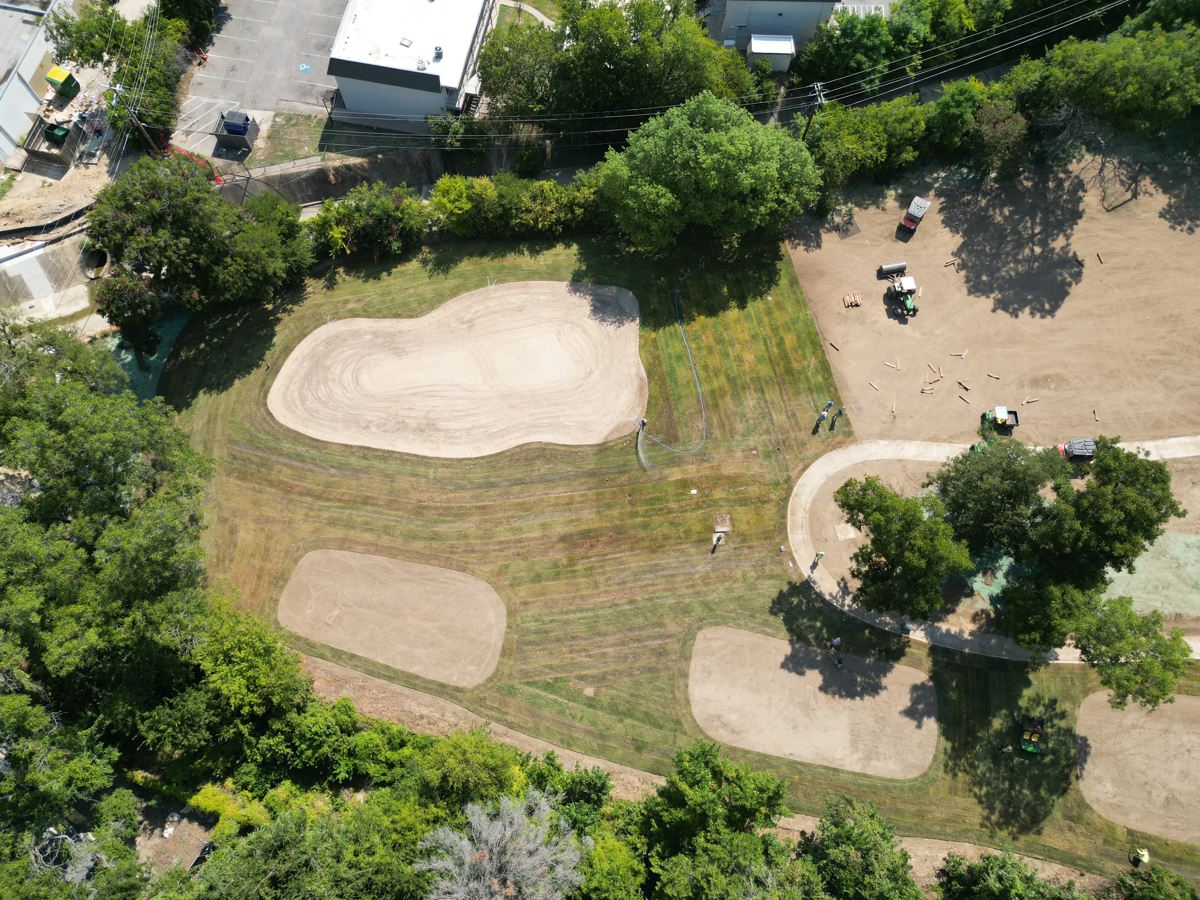 Hole 3 - View of the New Sod | September 13, 2024